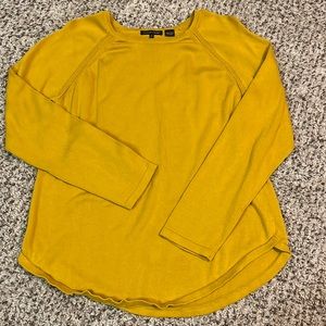 Mustard Yellow Jeanne Pierre sweater, size L